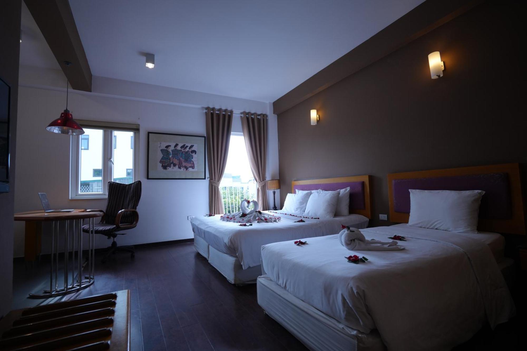 Golden Sunshine Villa Hotel And Travel Hanoi Eksteriør billede